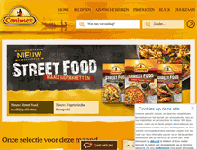 Tablet Screenshot of conimex.nl